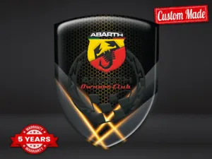 Fiat Abarth Türaufkleber Stilvoll Pro Max Modern Robust